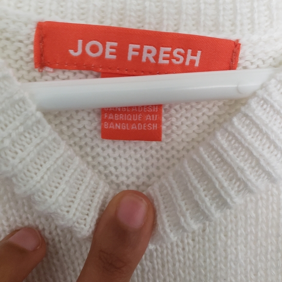 White Sweater Vest - Picture 3 of 3